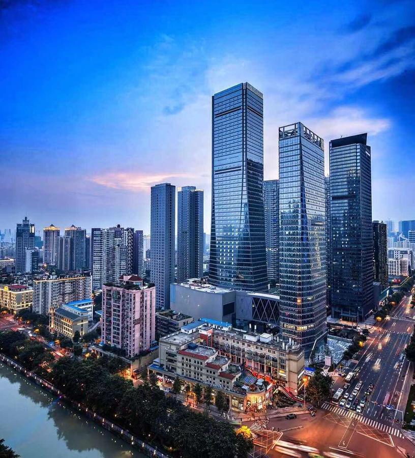 Tianfu IN Service Apartement Chengdu Bagian luar foto