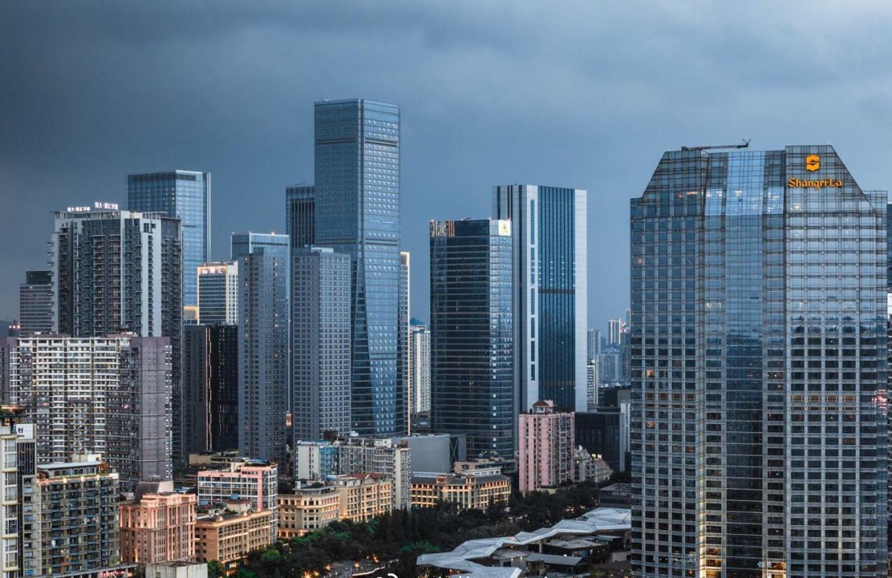 Tianfu IN Service Apartement Chengdu Bagian luar foto