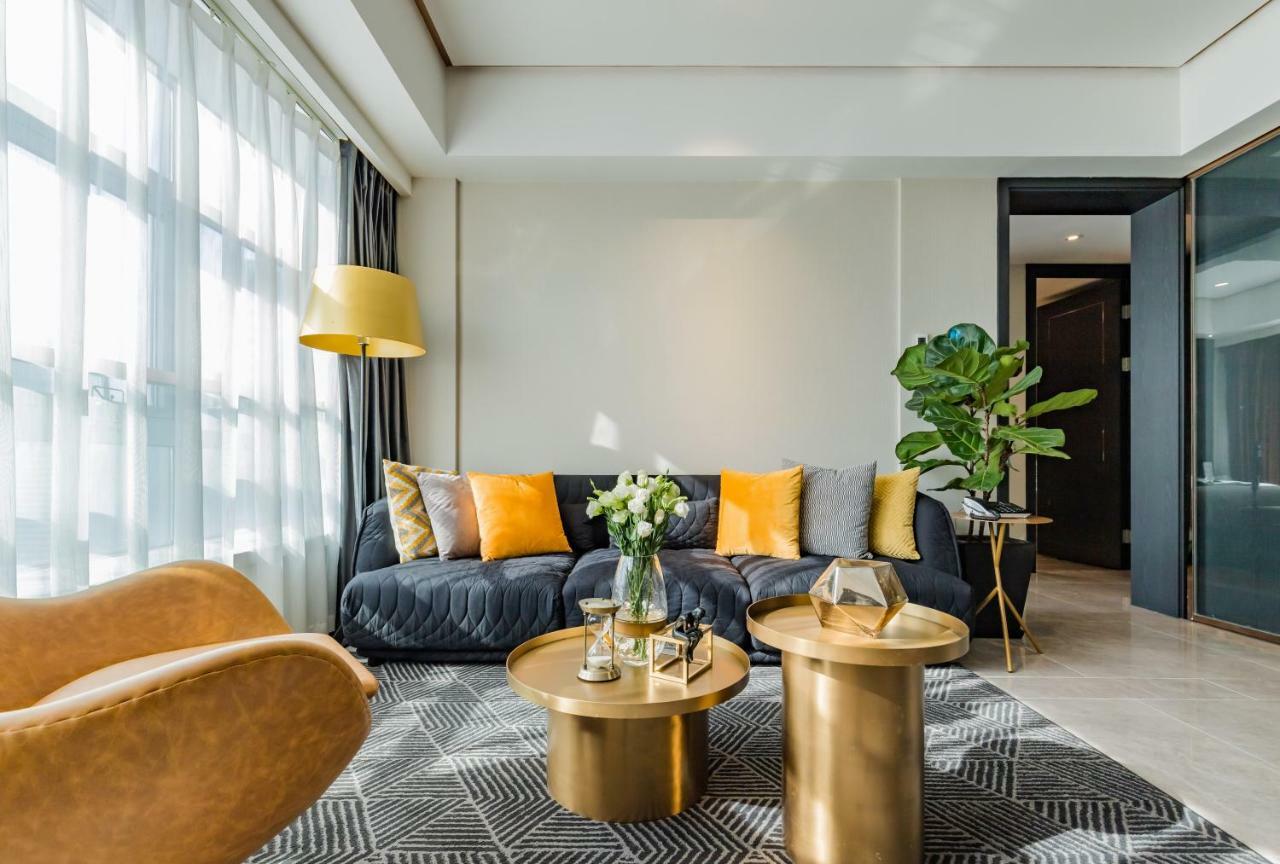 Tianfu IN Service Apartement Chengdu Bagian luar foto