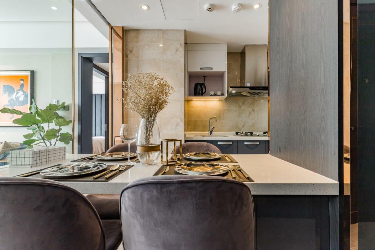 Tianfu IN Service Apartement Chengdu Bagian luar foto
