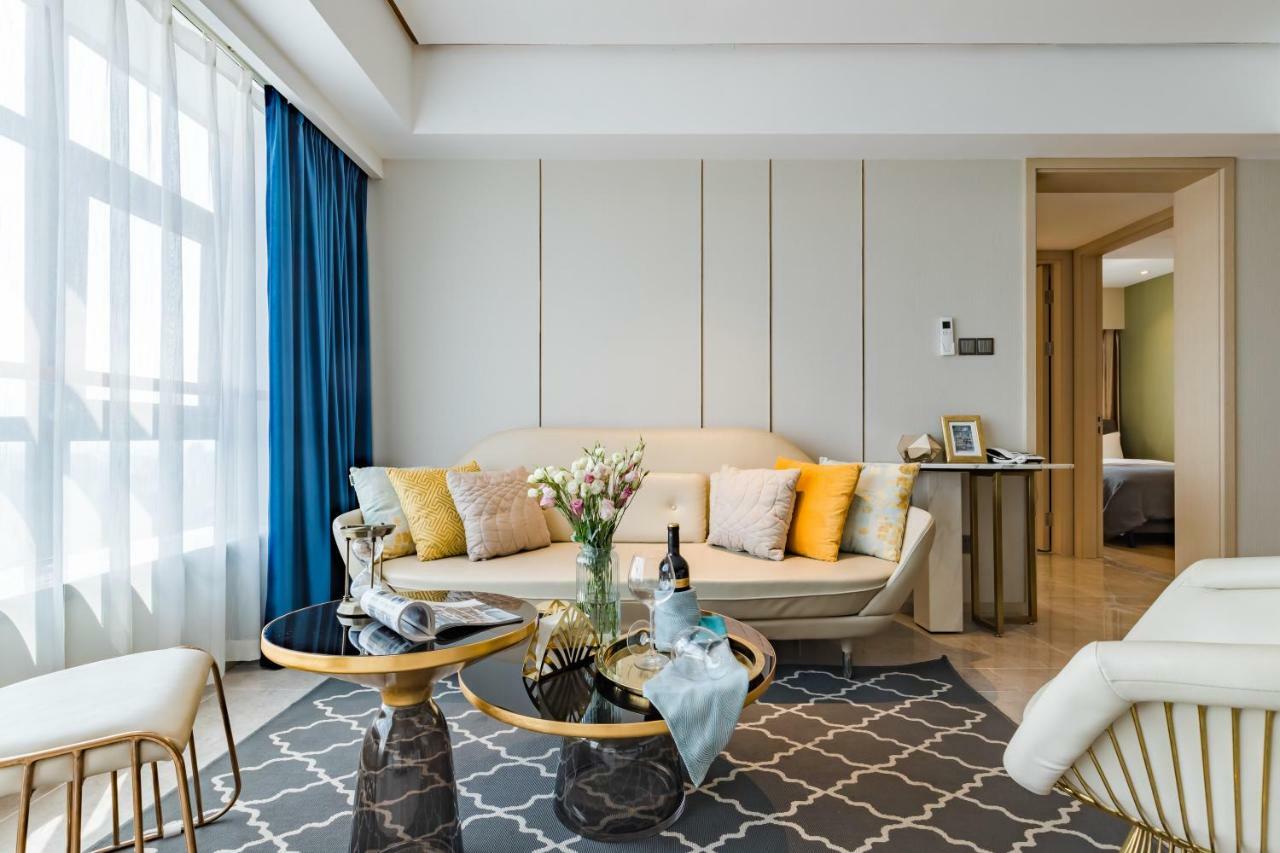 Tianfu IN Service Apartement Chengdu Bagian luar foto
